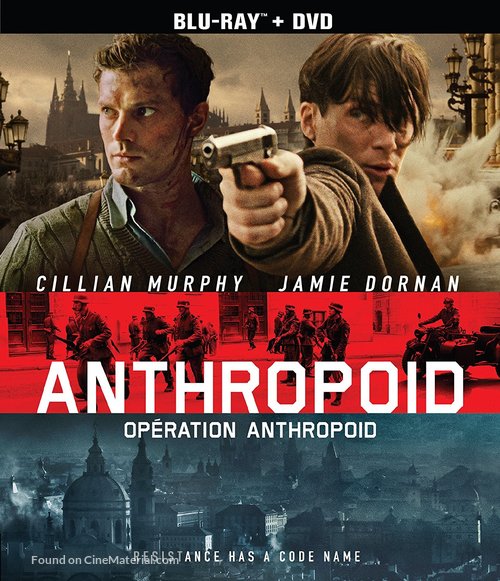 Anthropoid - Canadian Blu-Ray movie cover