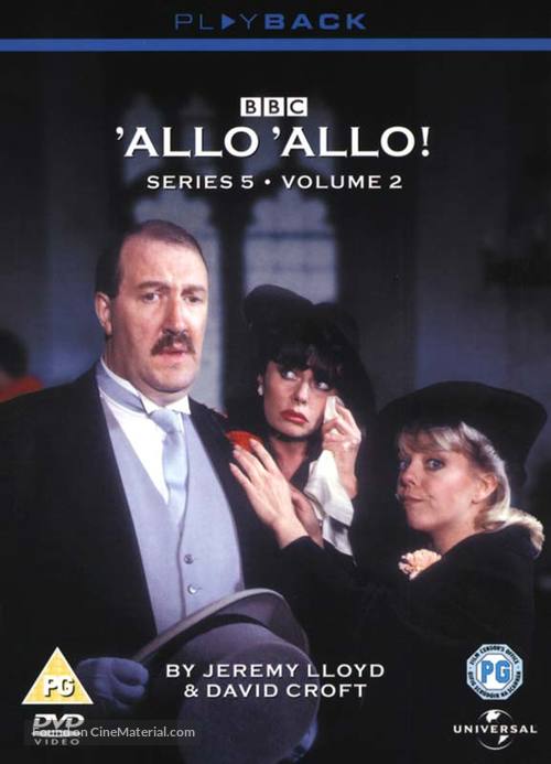 &quot;&#039;Allo &#039;Allo!&quot; - British DVD movie cover