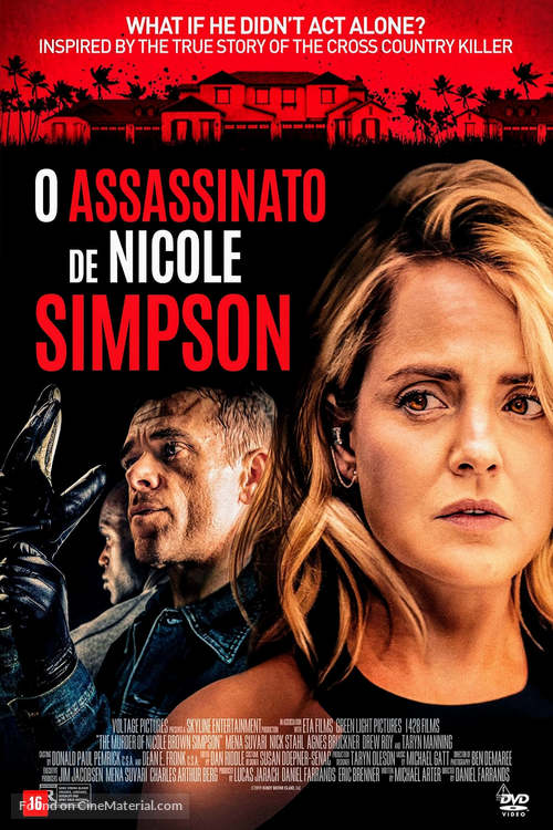 The Murder of Nicole Brown Simpson - Brazilian Movie Poster