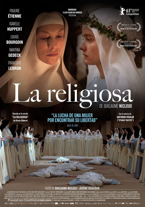 La religieuse - Spanish Movie Poster