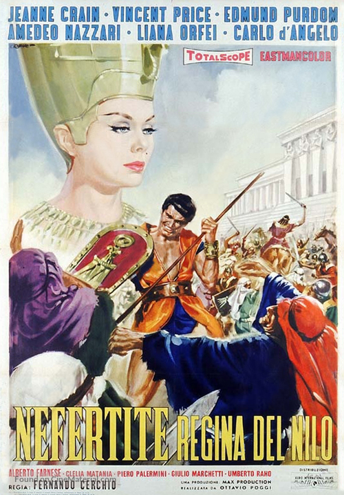Nefertiti, regina del Nilo - Italian Movie Poster