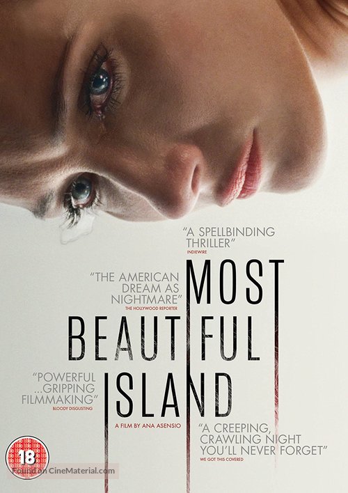 Most Beautiful Island - British DVD movie cover