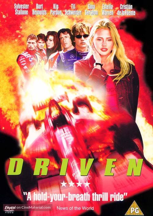 Driven - British DVD movie cover