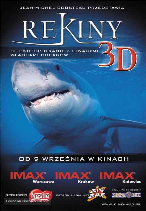 Sharks 3D - Polish Movie Poster