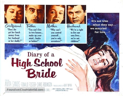 Diary of a High School Bride - Movie Poster