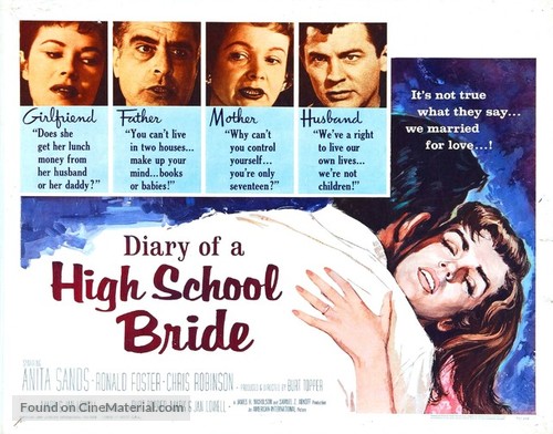 Diary of a High School Bride - Movie Poster