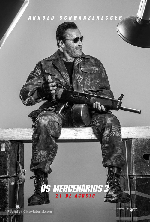 The Expendables 3 - Brazilian Movie Poster