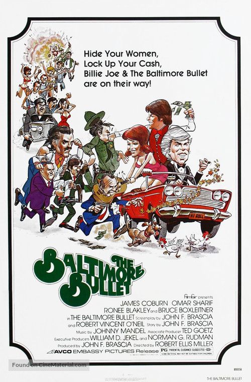 The Baltimore Bullet - Movie Poster