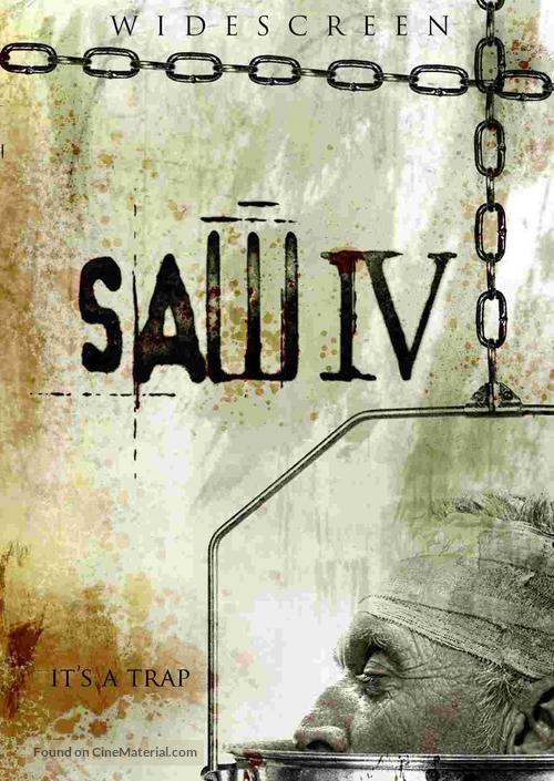 Saw IV - DVD movie cover