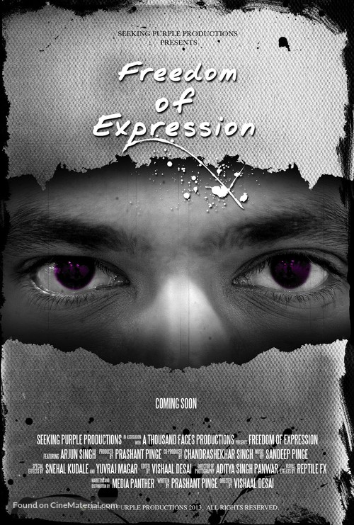 Freedom of Expression - Indian Movie Poster