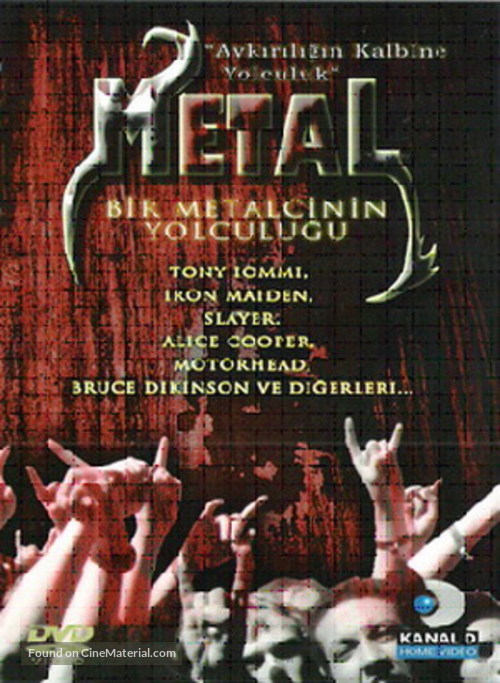 Metal: A Headbanger&#039;s Journey - Turkish poster