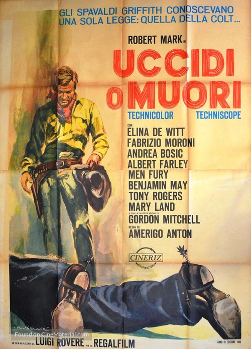 Uccidi o muori - Italian Movie Poster