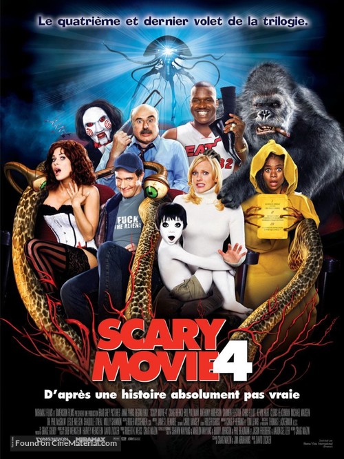 Scary Movie 4 - French Movie Poster