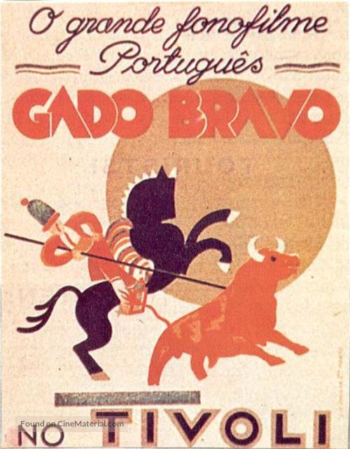 Gado Bravo - Portuguese Movie Poster