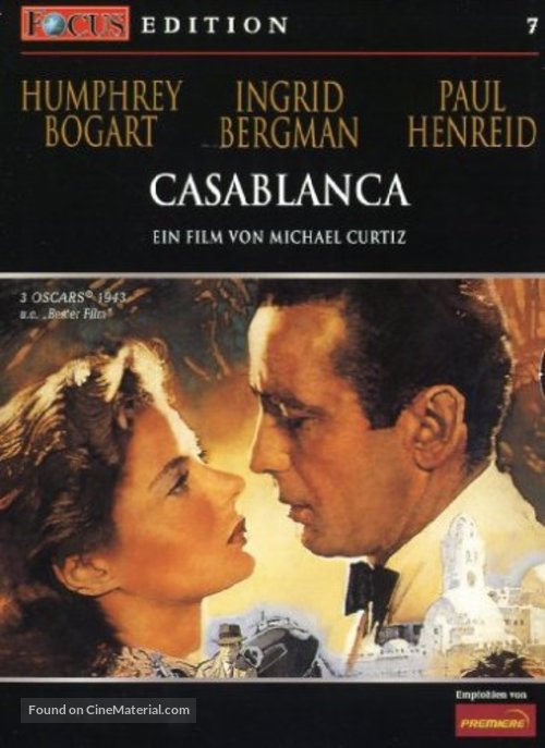 Casablanca - German DVD movie cover