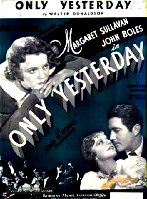 Only Yesterday - Movie Poster