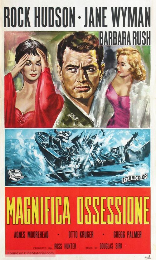 Magnificent Obsession - Italian Movie Poster