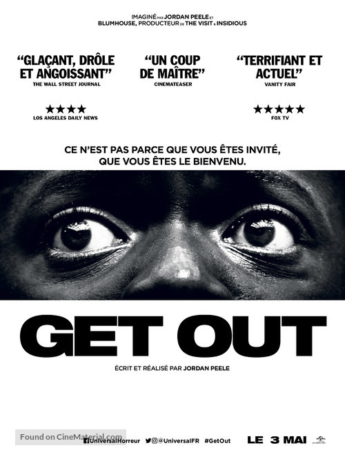 Get Out - French Movie Poster