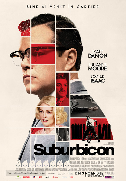 Suburbicon - Romanian Movie Poster