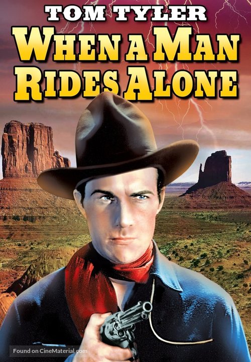 When a Man Rides Alone - DVD movie cover