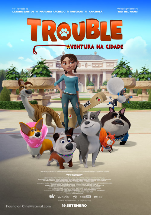 Trouble - Portuguese Movie Poster