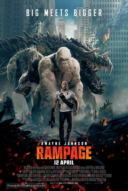Rampage - Singaporean Movie Poster