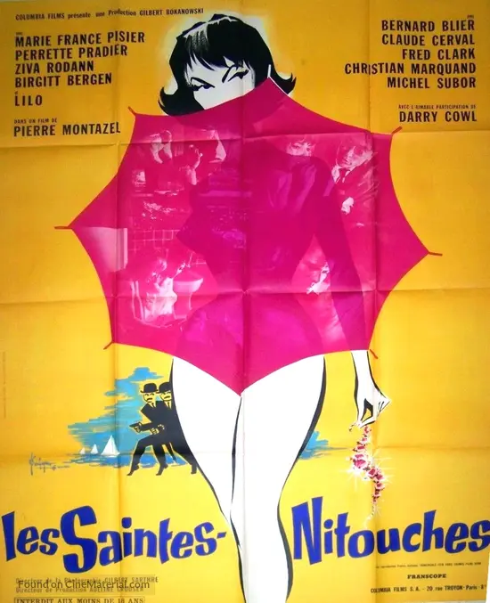 Les saintes-nitouches - French Movie Poster