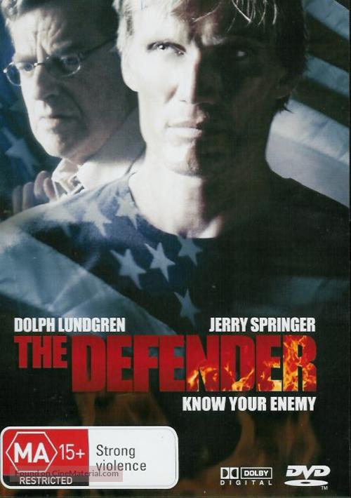 The Defender - Australian DVD movie cover