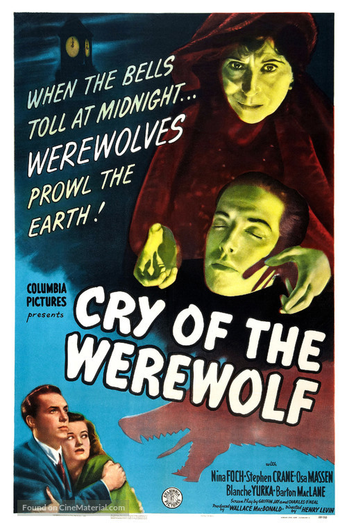 Cry of the Werewolf - Theatrical movie poster