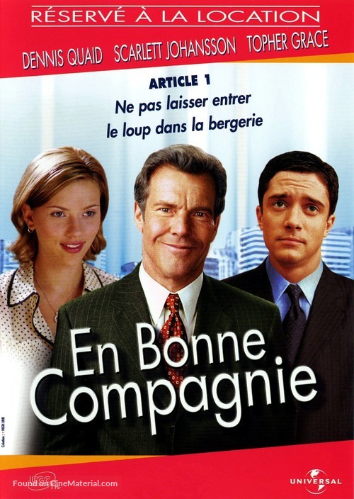 In Good Company - French Movie Cover