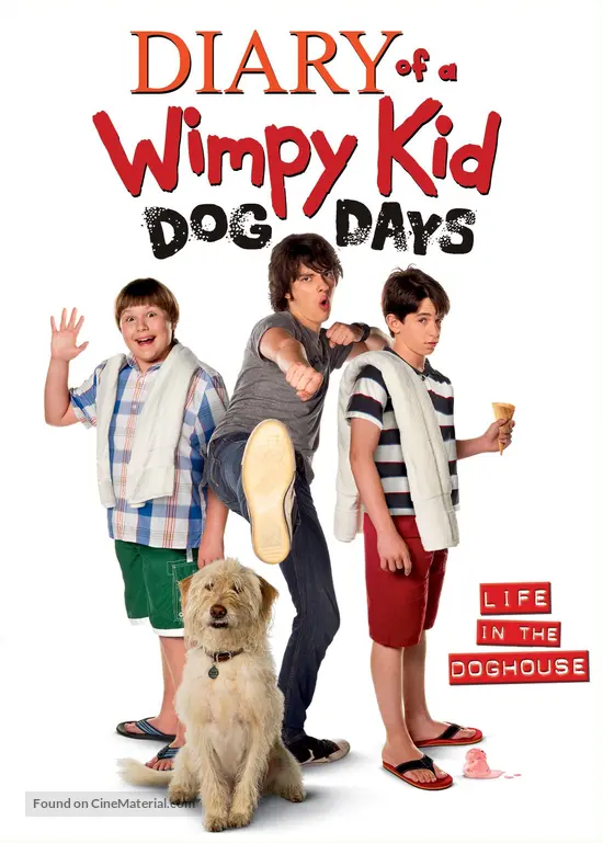 Diary of a Wimpy Kid: Dog Days - DVD movie cover