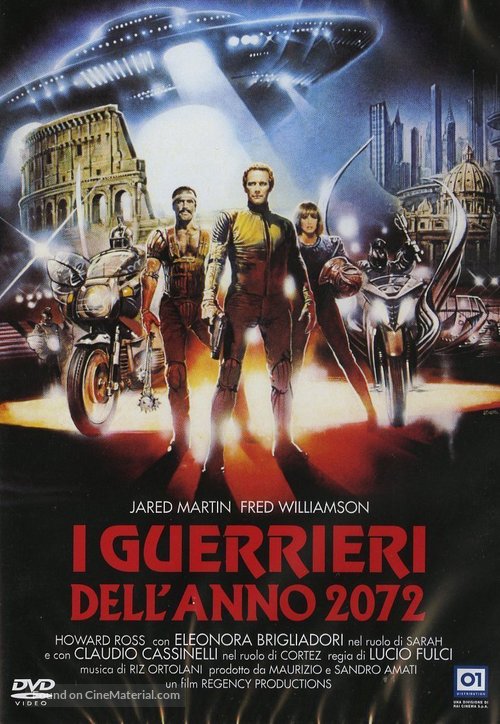 I guerrieri dell&#039;anno 2072 - Italian DVD movie cover