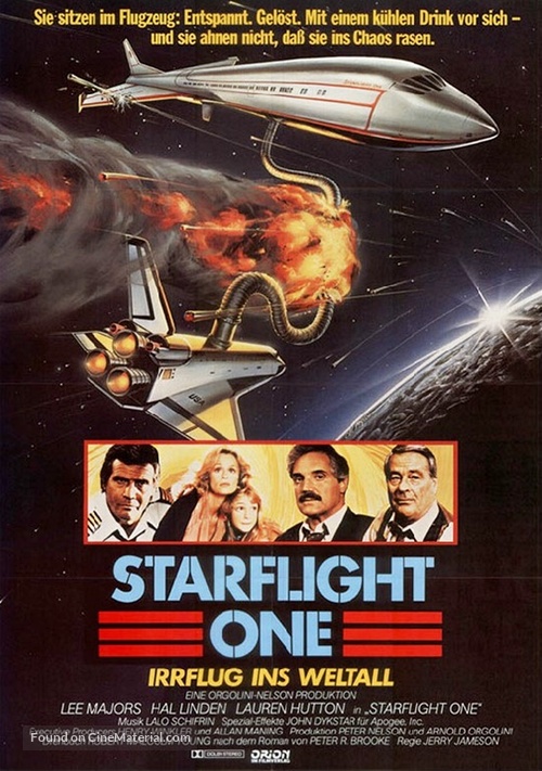 Starflight: The Plane That Couldn&#039;t Land - German Movie Poster