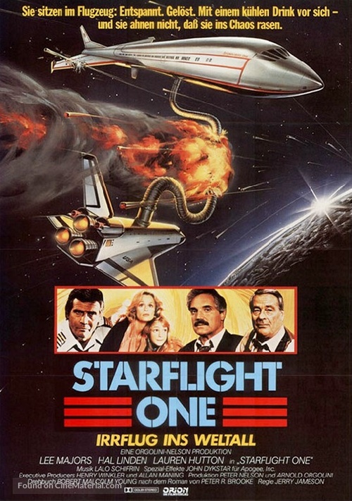 Starflight: The Plane That Couldn&#039;t Land - German Movie Poster