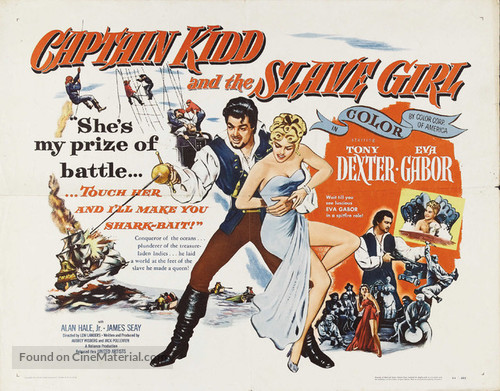 Captain Kidd and the Slave Girl - Movie Poster