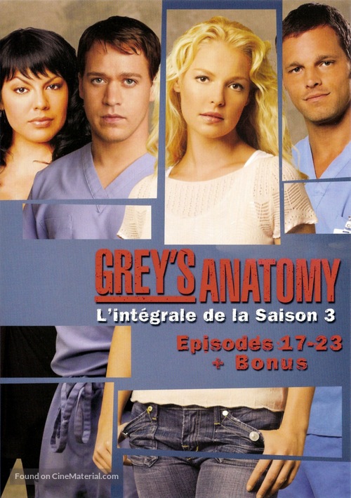 &quot;Grey&#039;s Anatomy&quot; - French DVD movie cover