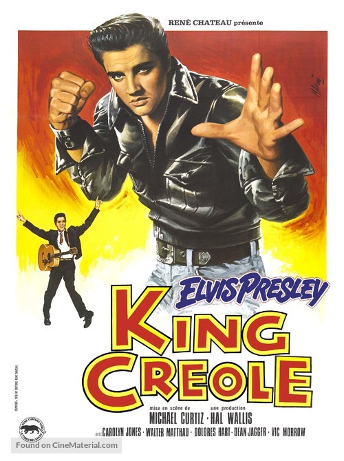 King Creole - French Movie Poster