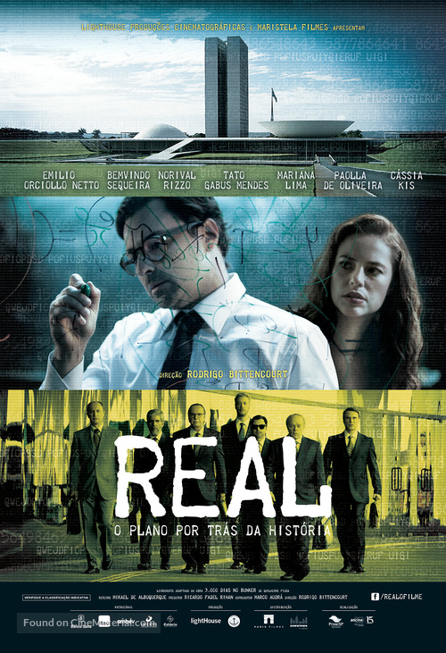 Real, o plano por tr&aacute;s da hist&oacute;ria - Brazilian Movie Poster