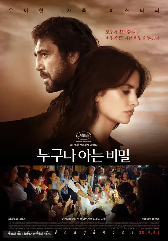 Todos lo saben - South Korean Movie Poster