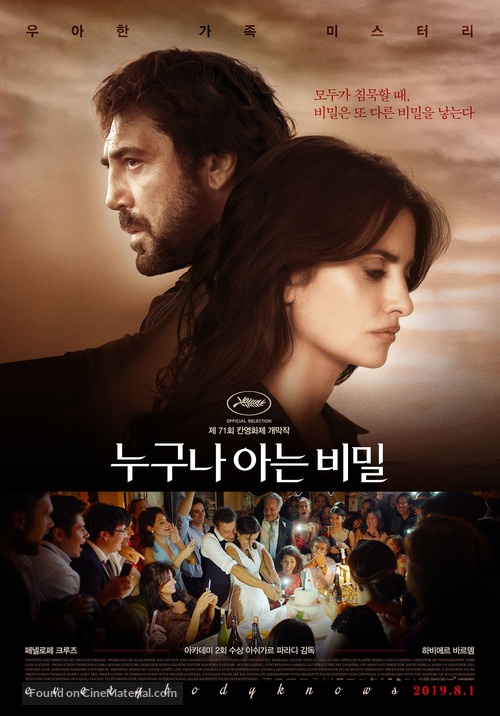 Todos lo saben - South Korean Movie Poster
