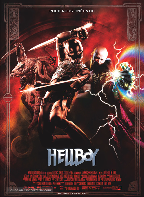 Hellboy - French Movie Poster