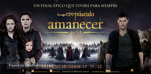 The Twilight Saga: Breaking Dawn - Part 2 - Argentinian Movie Poster