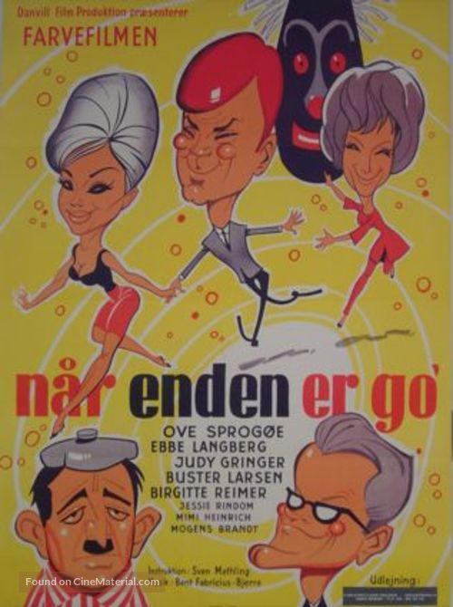 N&aring;r enden er go&#039; - Danish Movie Poster