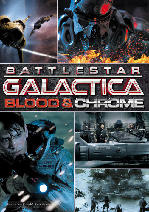 Battlestar Galactica: Blood &amp; Chrome - Video on demand movie cover