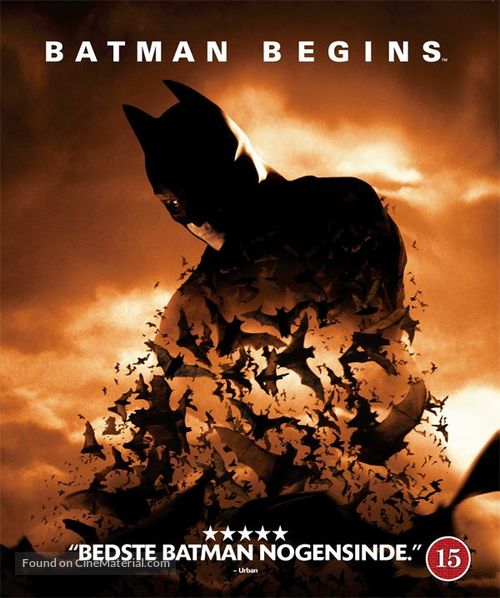 Batman Begins - Danish Movie Cover