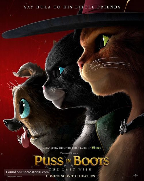 Puss in Boots: The Last Wish - Movie Poster