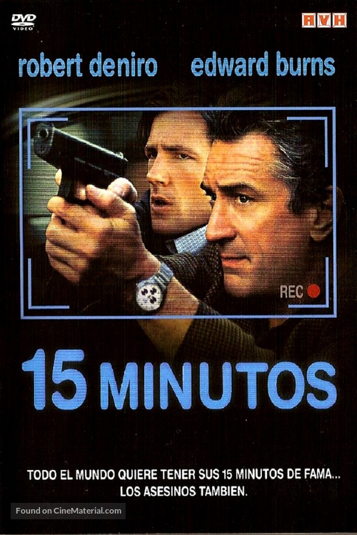 15 Minutes - Argentinian Movie Cover