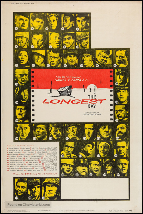 The Longest Day - Movie Poster