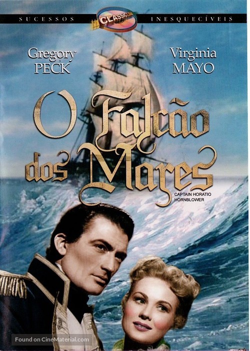 Captain Horatio Hornblower R.N. - Brazilian Movie Cover