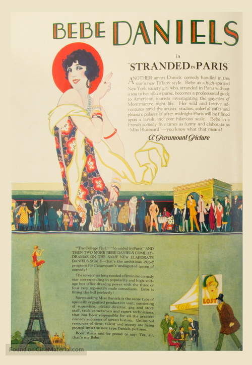 Stranded in Paris - poster